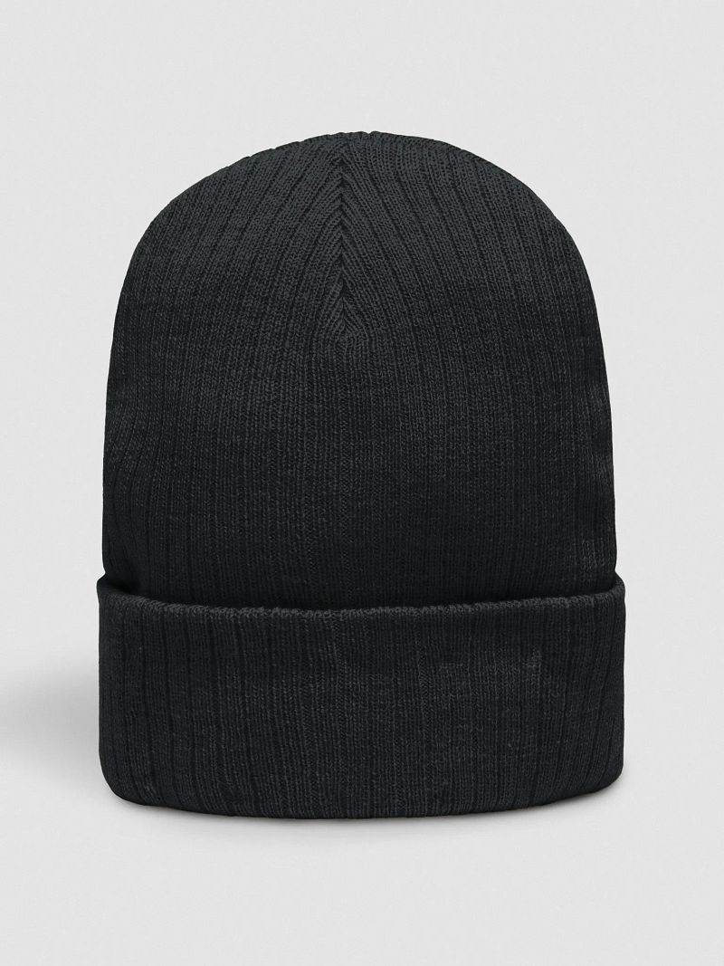 Scripted Love Ribbed Beanie