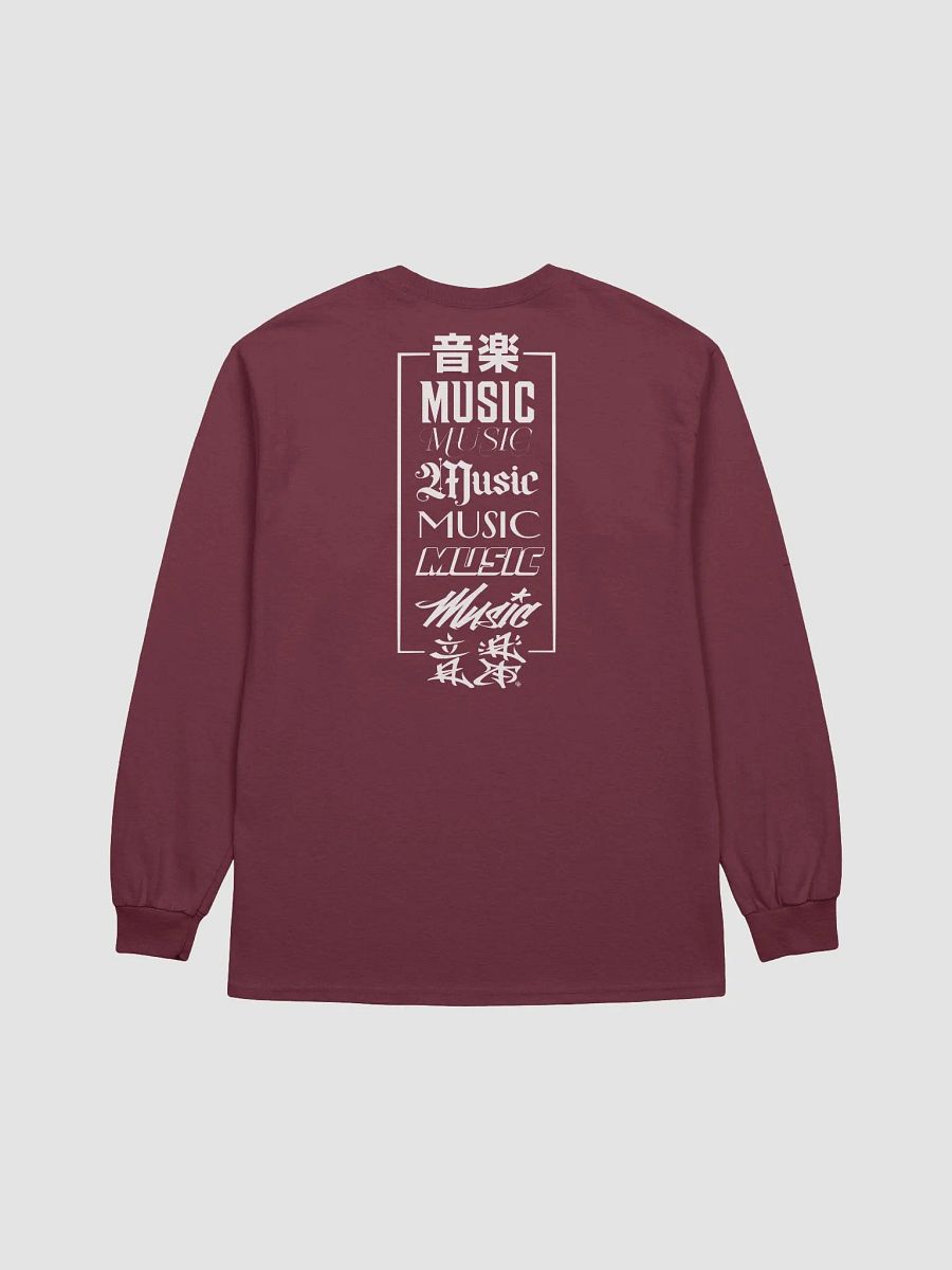 Music Repeated Long Sleeve Tee product image (20)