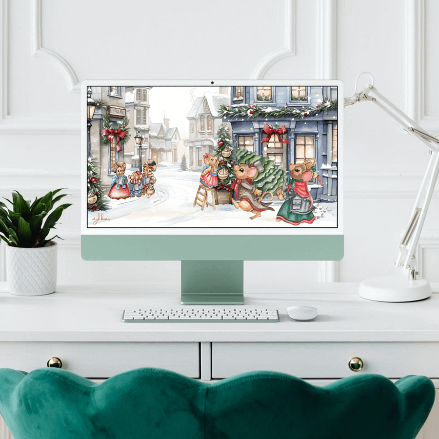 Prelude to Christmas Desktop, Laptop & Smart TV Digital Wallpaper product image (1)