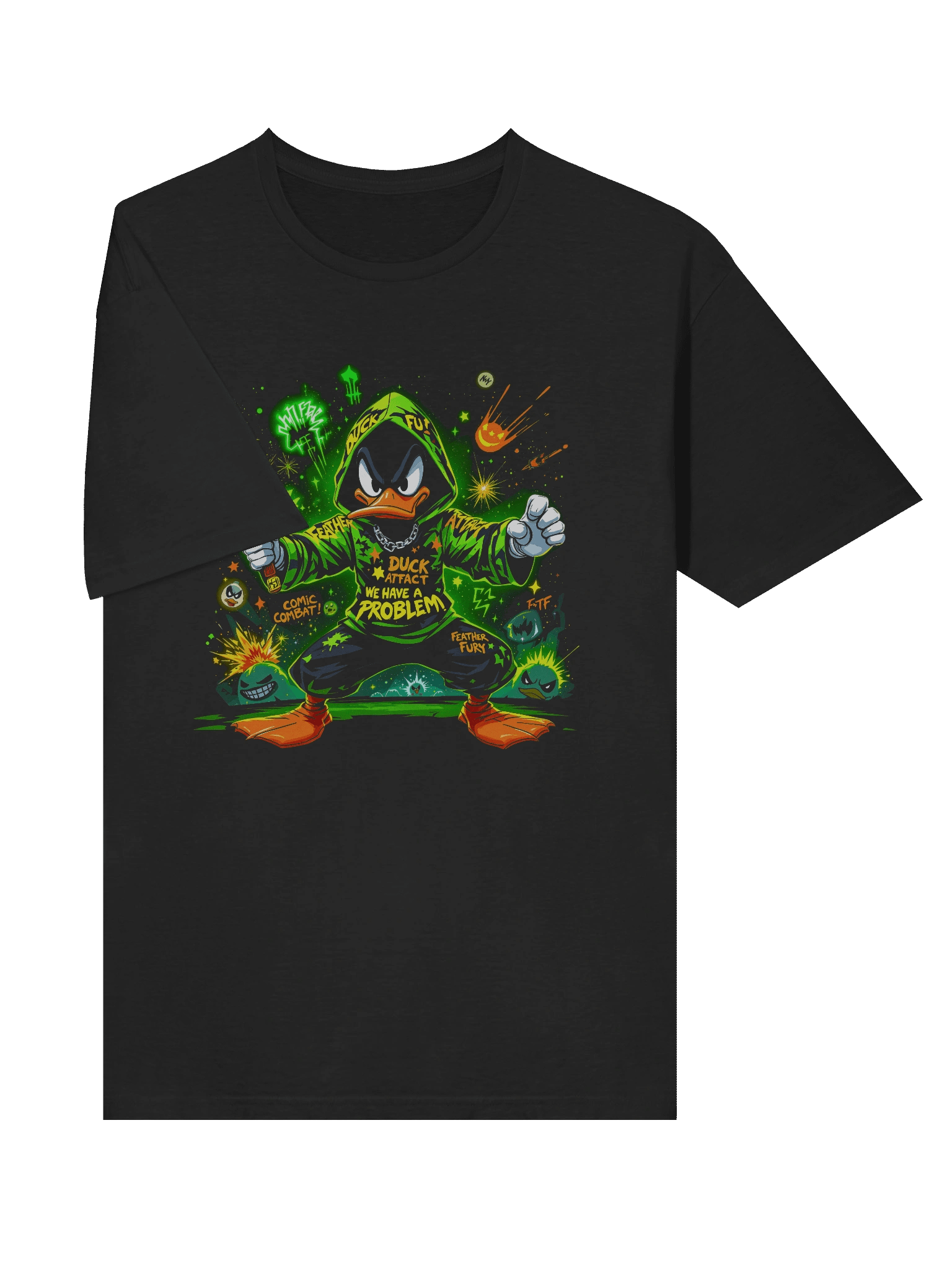 Explosive Duck Comic Hoodie T-Shirt product image (5)