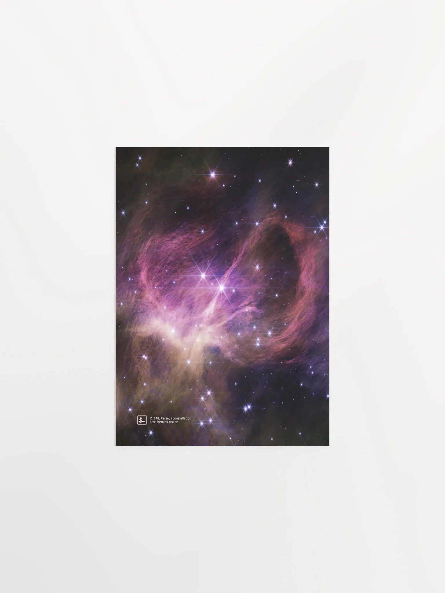 IC 348, Perseus constellation (James Webb/JWST) — space poster product image (6)