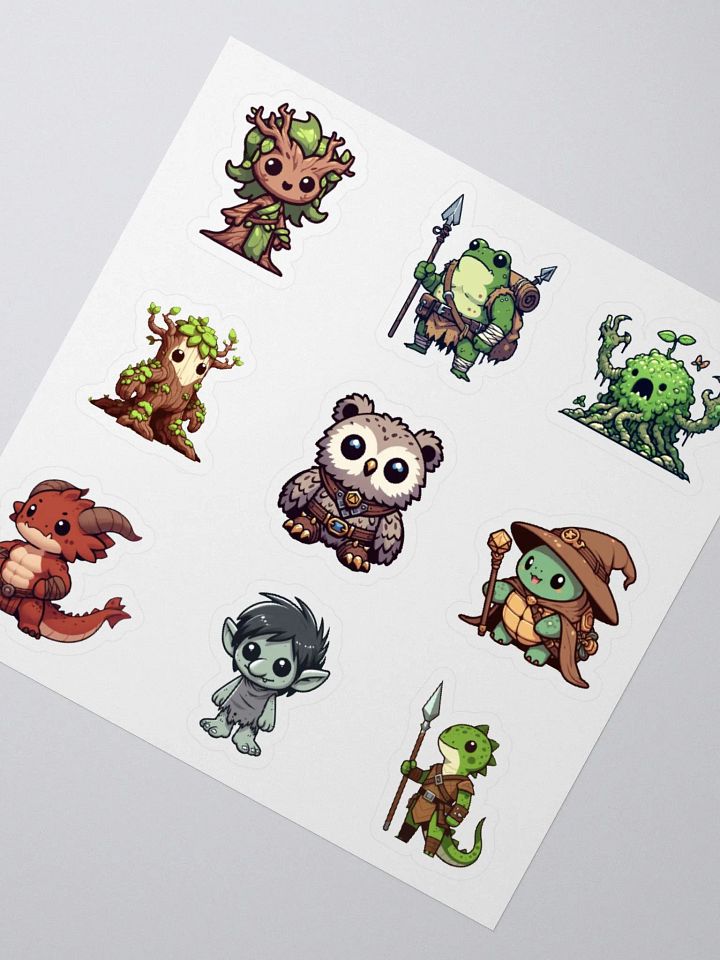 Forest Fiends Kiss Cut Stickers product image (5)