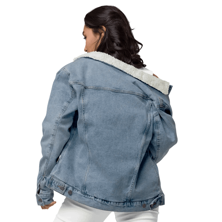Freedom unisex Sherpa denim jacket product image (1)