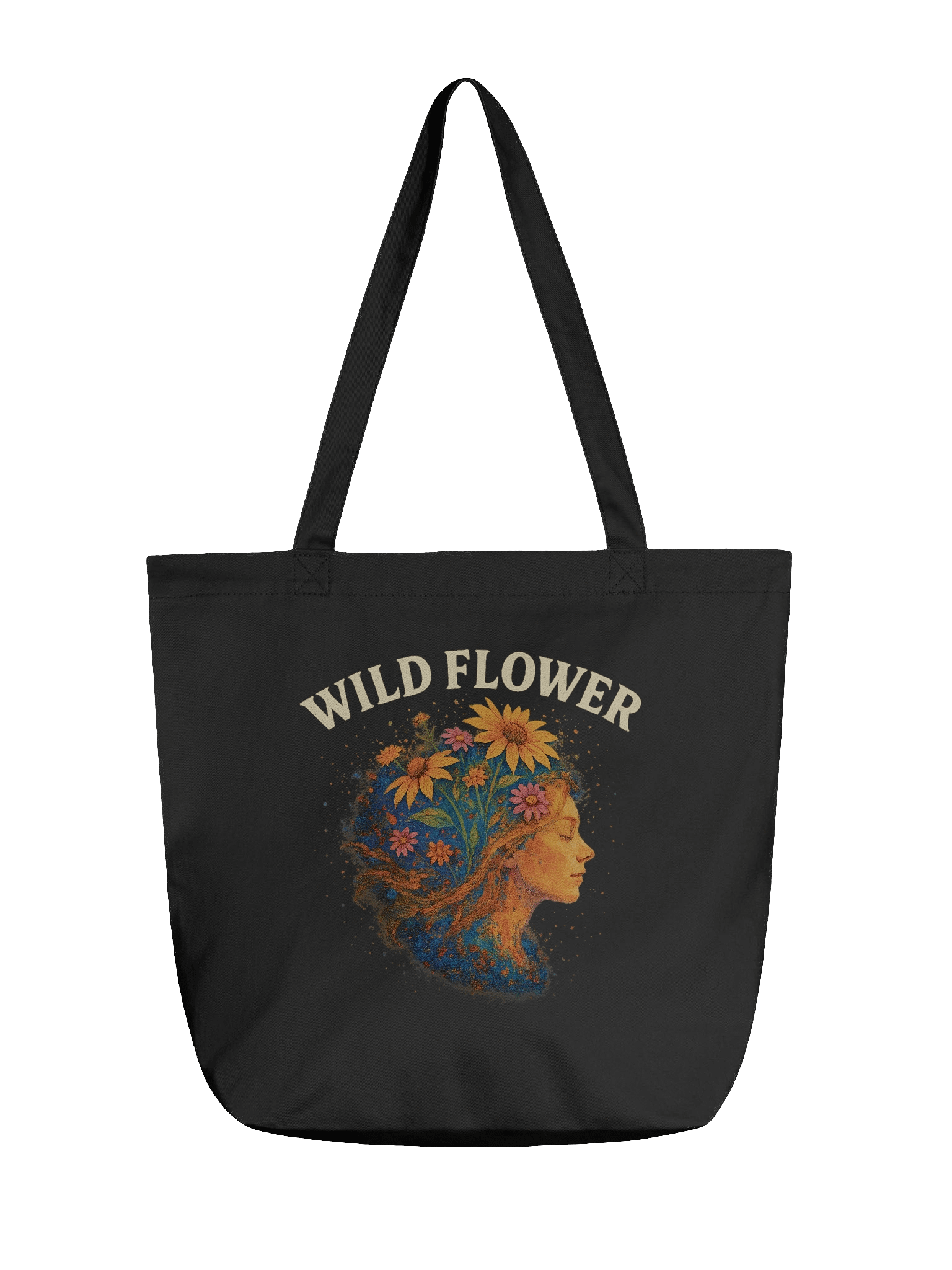 Wildflower Boho Tote Bag product image (1)