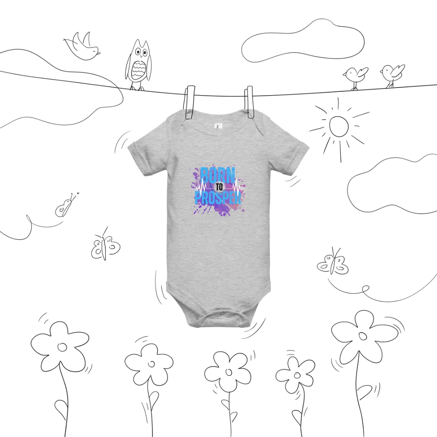 Born to Prosper Baby Onesie product image (9)