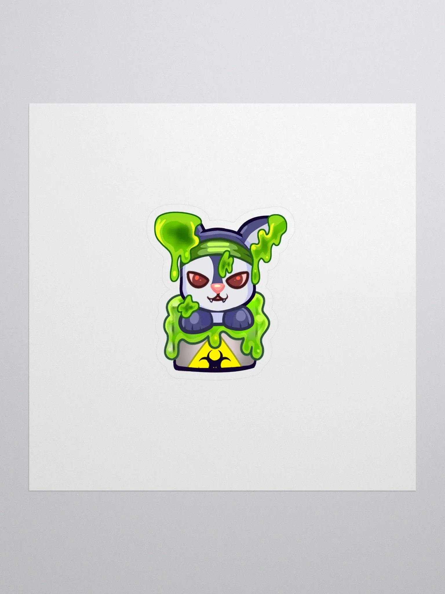 Toxic Bunny Sticker product image (1)