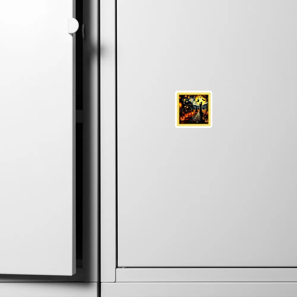 Witches & Pumpkins Slimline Flexible Magnets product image (8)