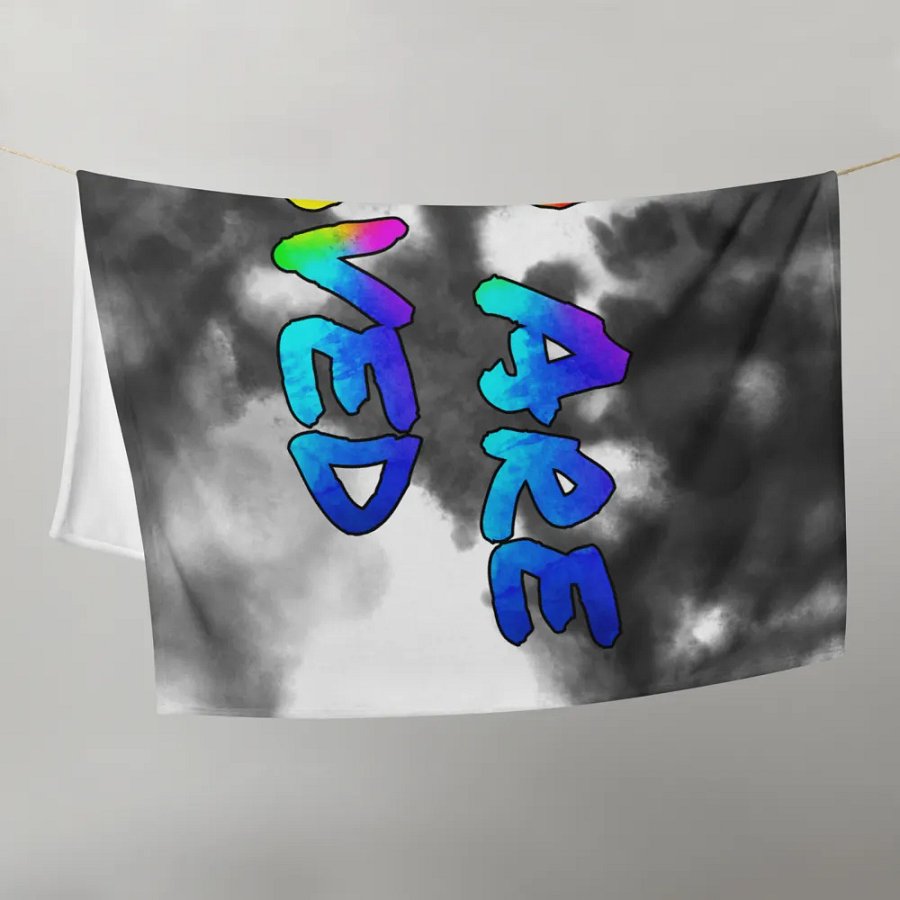 Your are loved blanket product image (9)