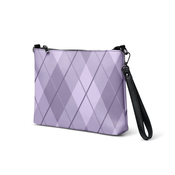Lilac Argyle Crossbody Bag product image (2)