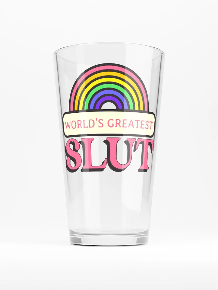 World's Greatest Slut pint glass product image (1)