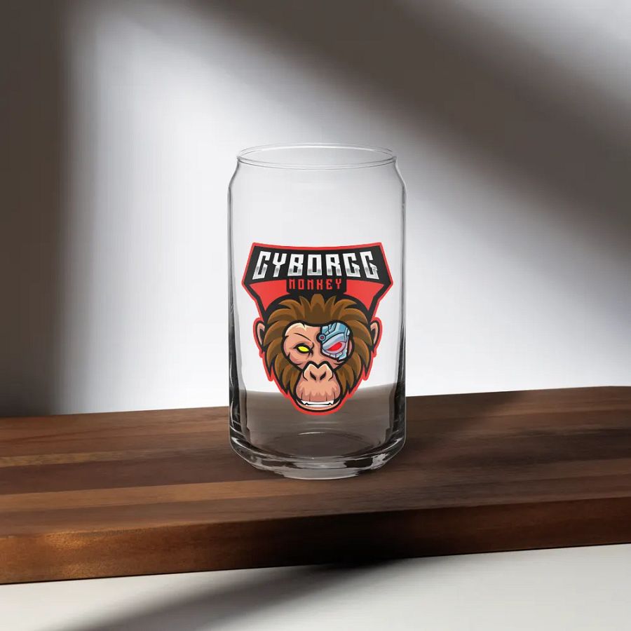 Cyborgg Monkey Can-Shaped Glass product image (35)