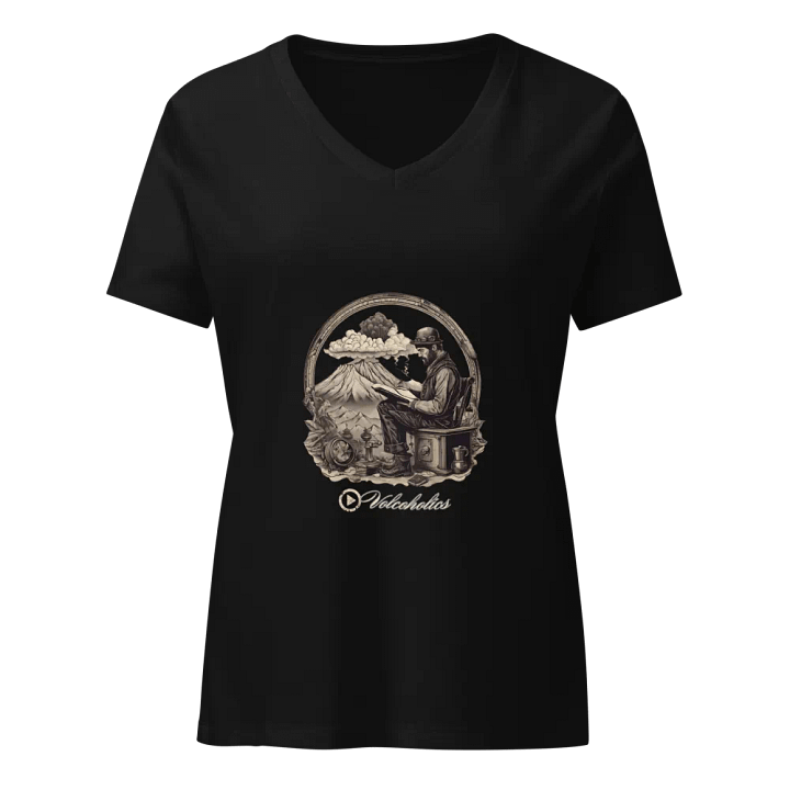 Explorer's Journal Women's V-Neck Tee product image (1)