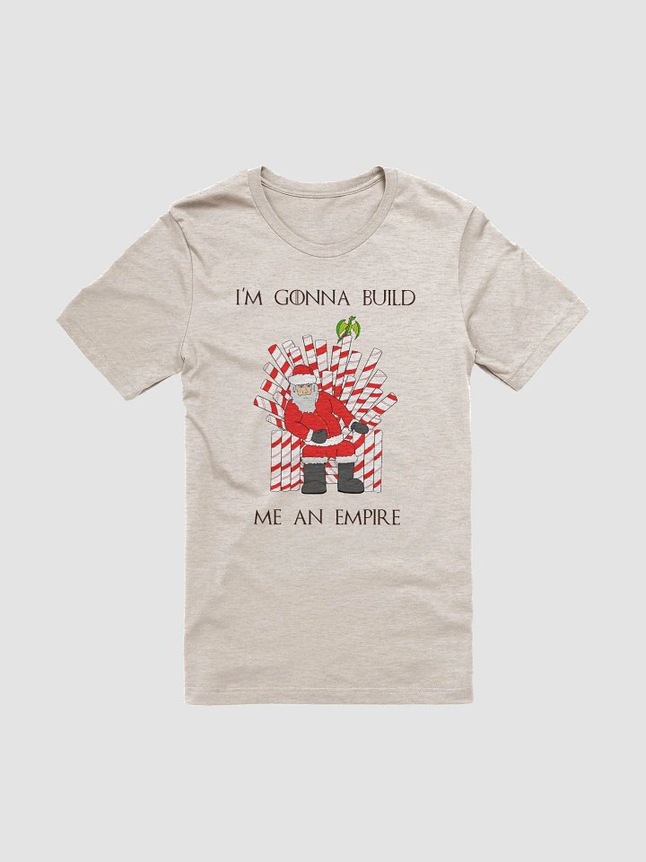 "Empire" Christmas T-shirt (Black Text) product image (1)