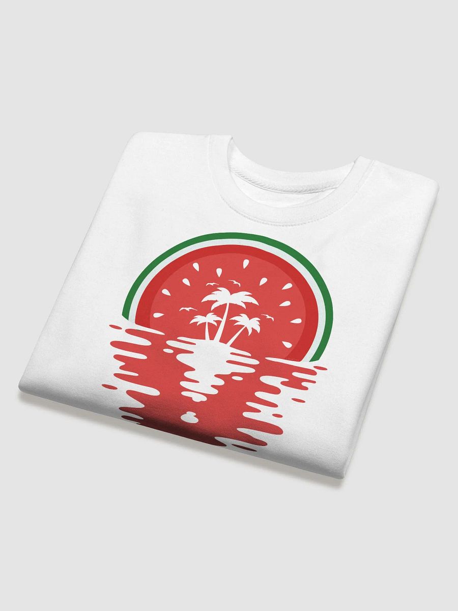 Sunset watermelon juice Melting - Classic Americana Sweatshirt product image (4)