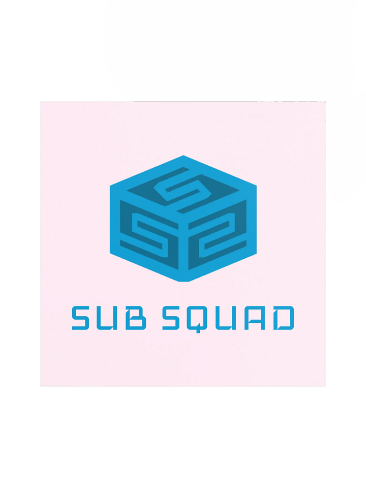 Sub Squad Official Poster - Pale Pink product image (1)