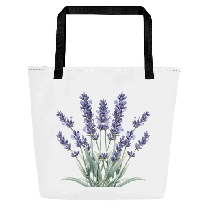 Lavender Fields All-Over Tote product image (1)