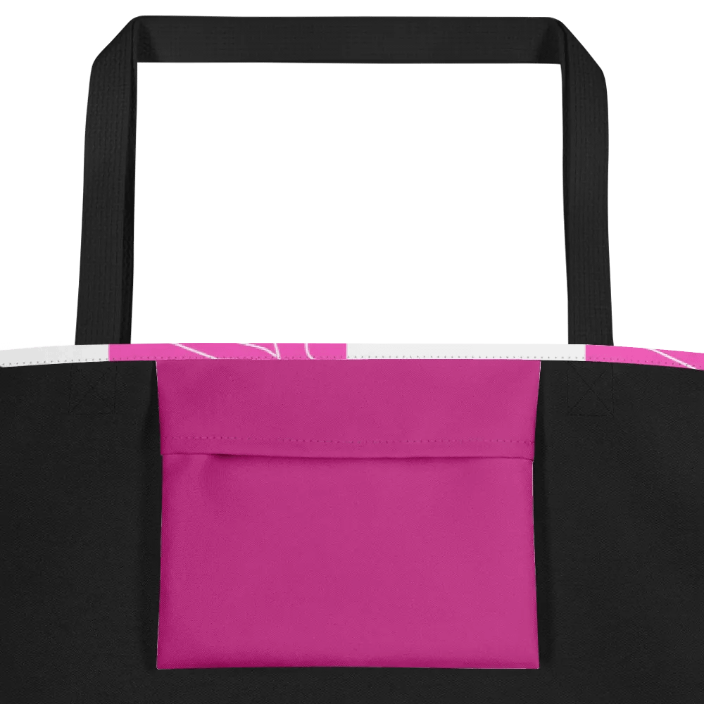 Gymnastics Reindeer Games Tote bag in Pink and White product image (4)