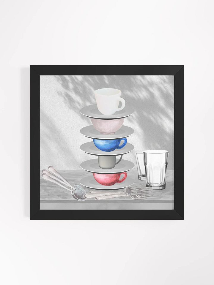 Dining Stack Framed Poster product image (1)