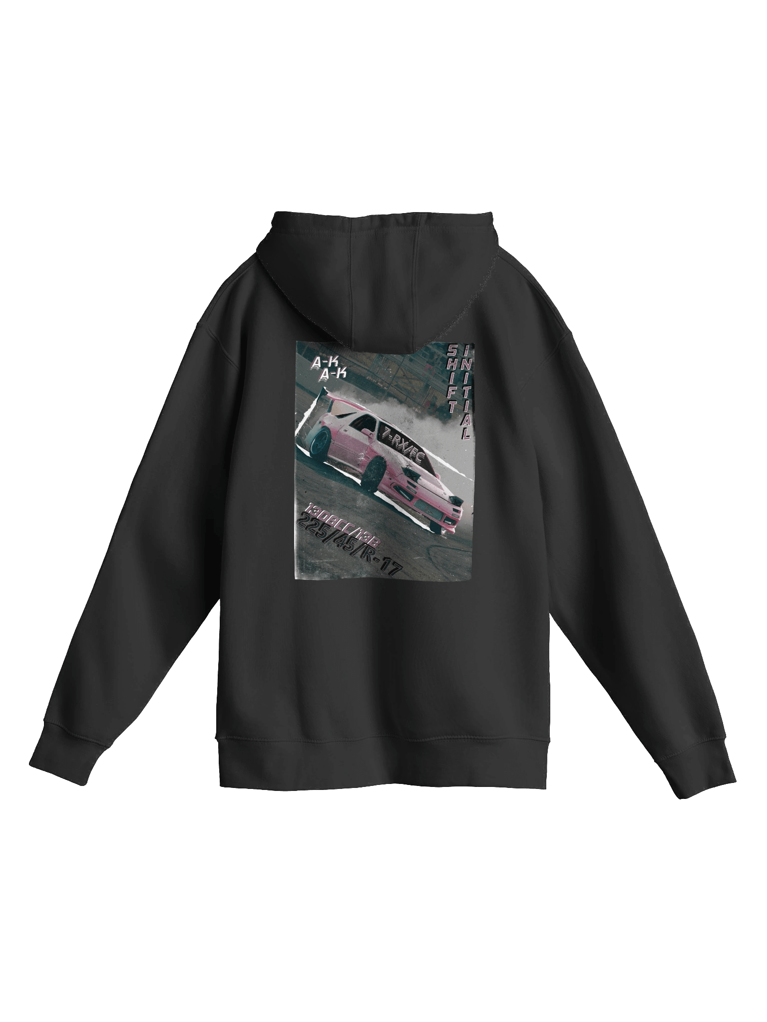 Initial Shift, FC/RX-7 Drift Cut-out | Hoodie product image (1)