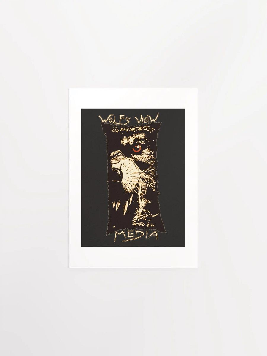 Snarling Wolf Logo- Print product image (2)