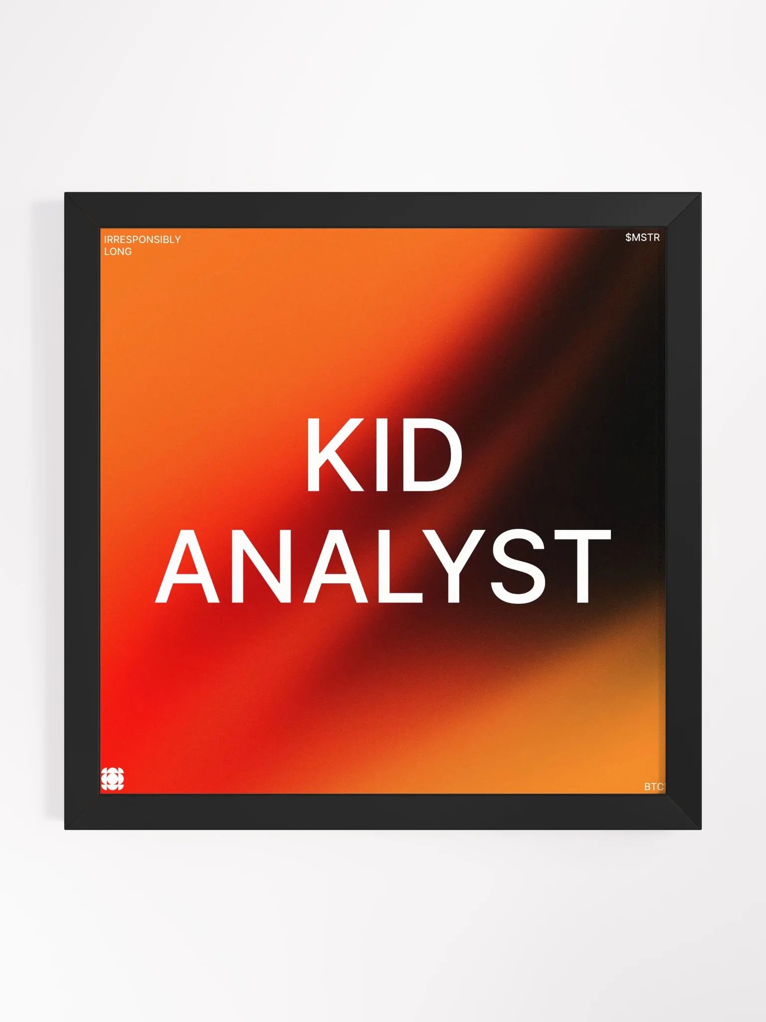 Kid Analyst Orange [Framed] product image (2)