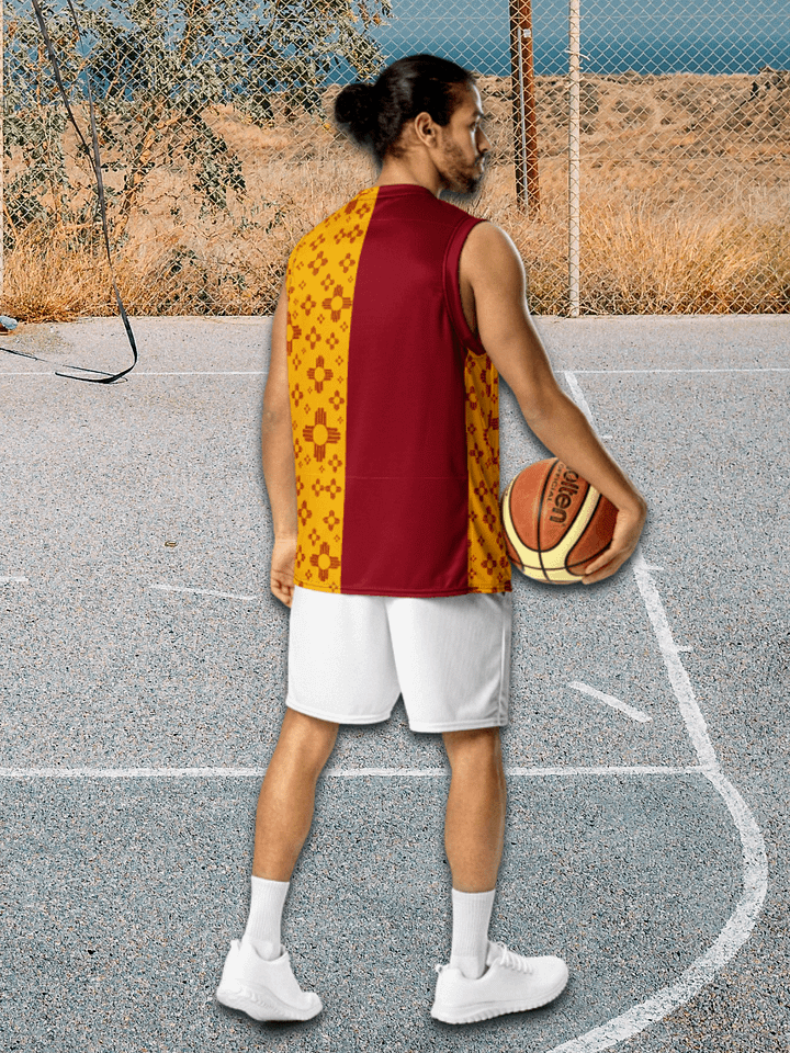 New Mexico Zia Symmetry Recycled Basketball Jersey product image (2)