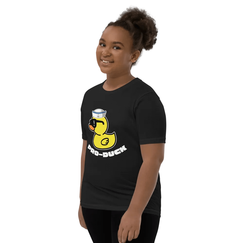 Youth Pro-Duck T-Shirt - Black product image (4)