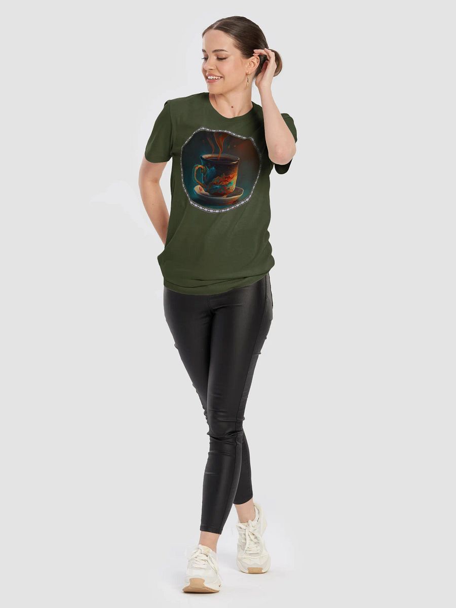 Coffee Swirls Hot Beverage T-Shirt product image (5)