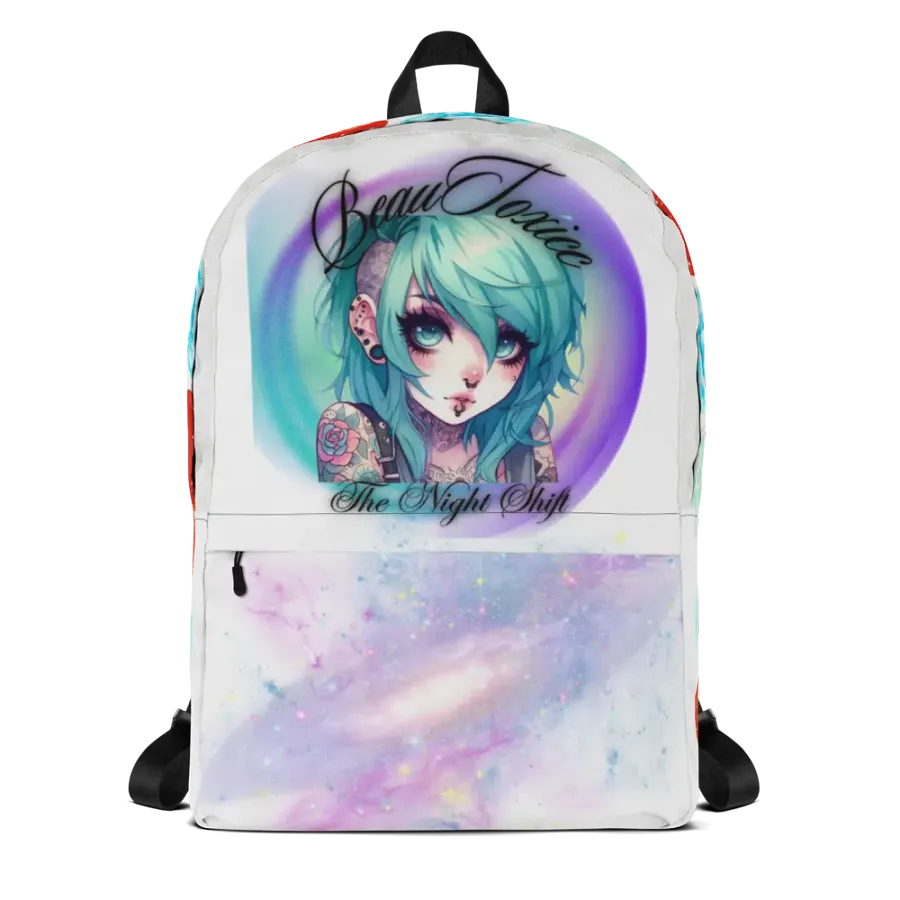 White BBG Backpack product image (1)