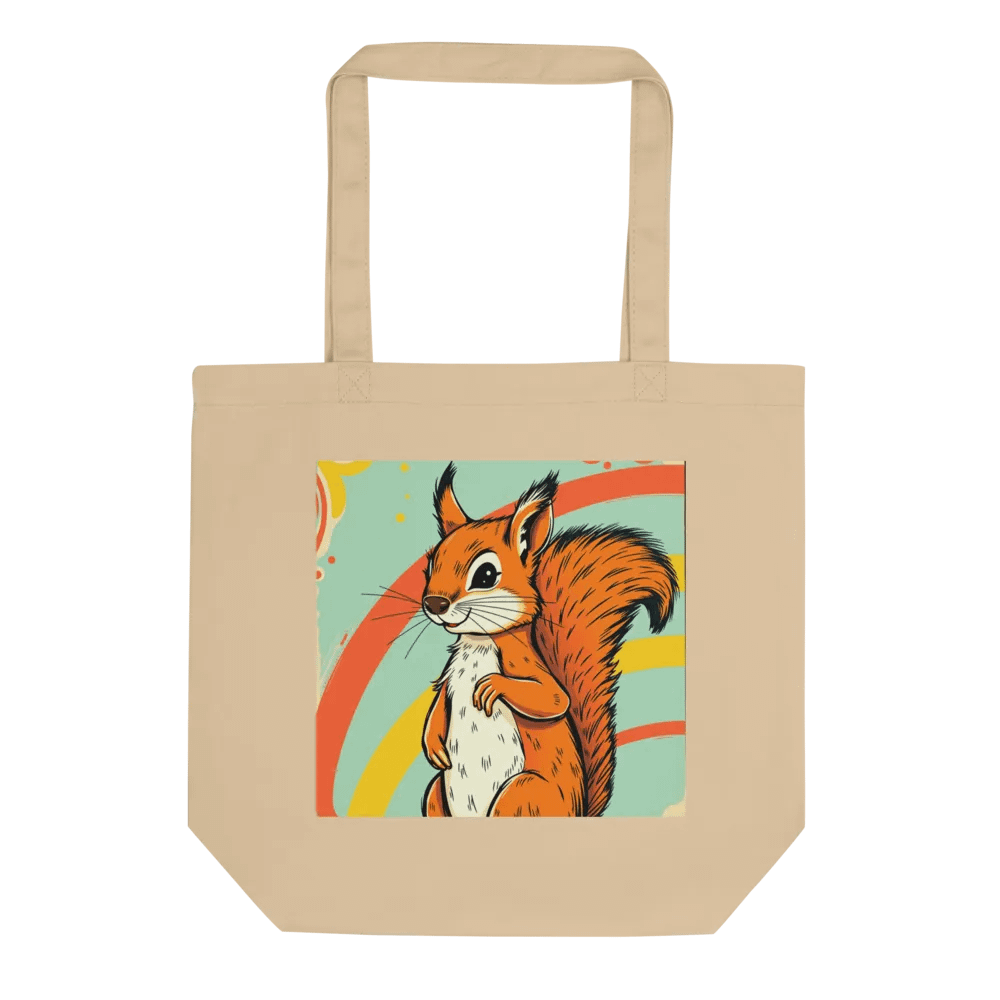 Retro Squirrel Eco Tote product image (1)