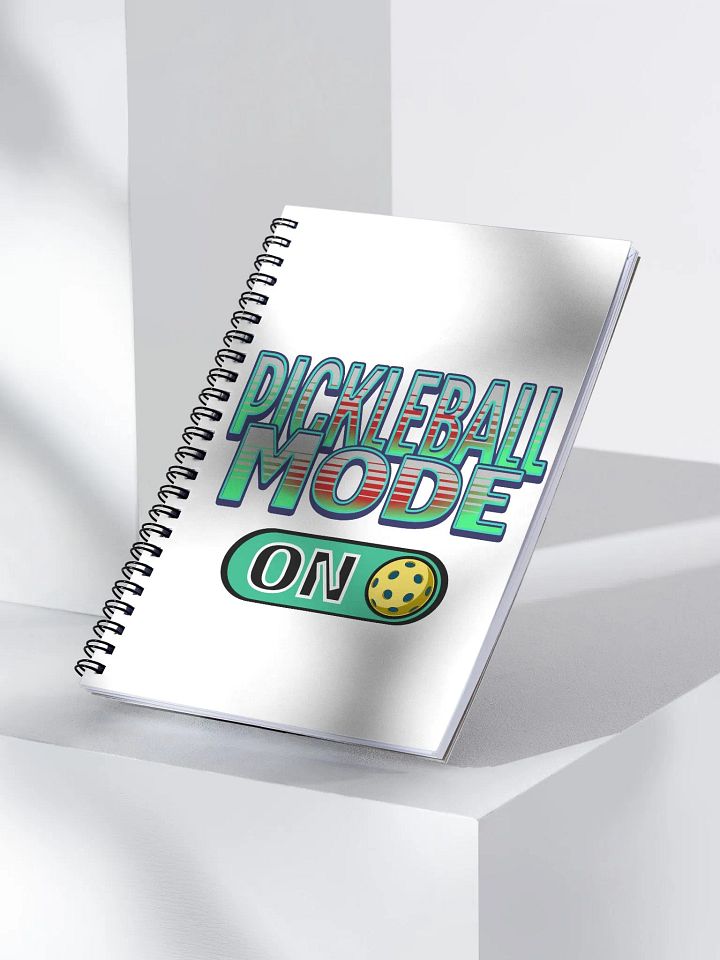 Pickleball Mode Spiral Notebook product image (2)