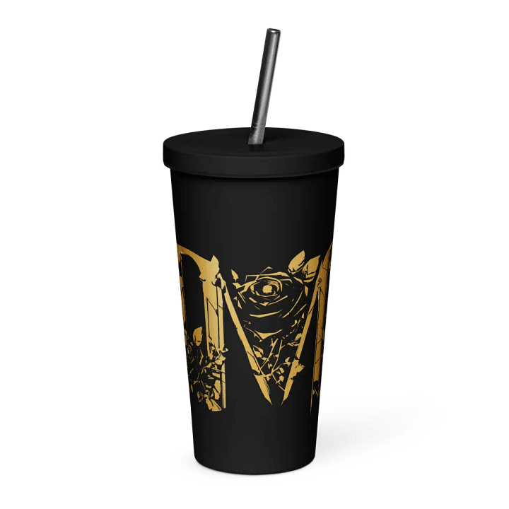 DM Insulated Tumbler w/ Straw product image (1)
