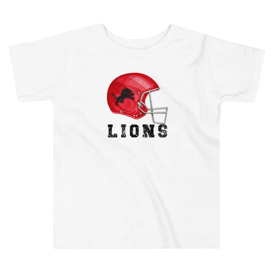Toddler Boys Lions Football T-Shirt (Homemade) product image (5)