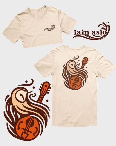 I CREATED SOME MERCH DESIGNS FOR IAIN ASIO
my friend, @iainthemusic asked me to create some designs for his new merch drop. i...