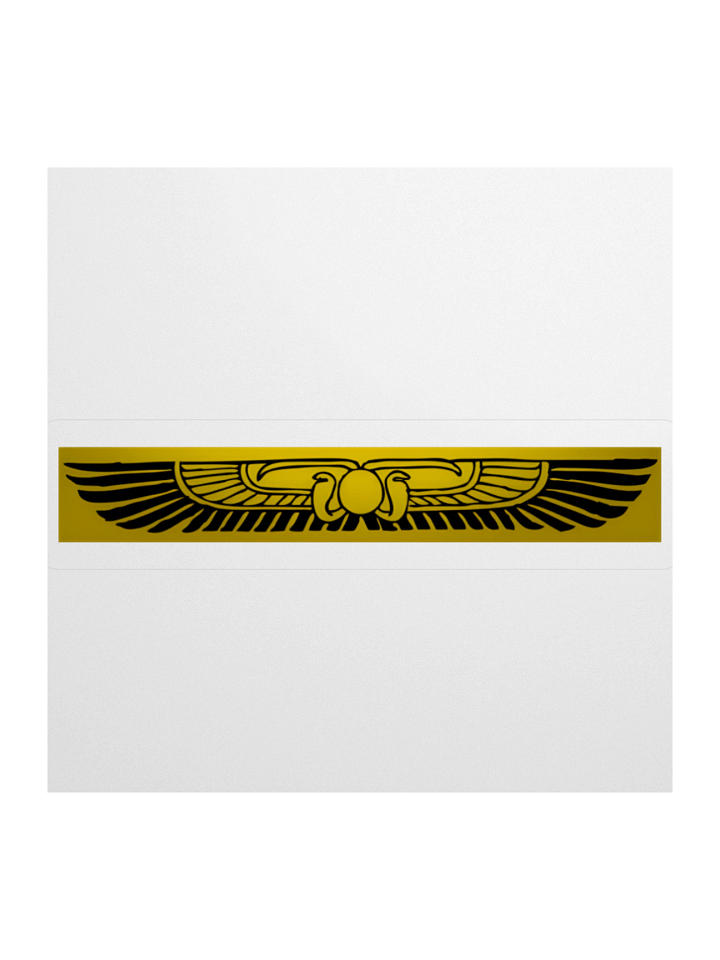 Ancient Ma'at Wings Kiss Cut Stickers product image (3)
