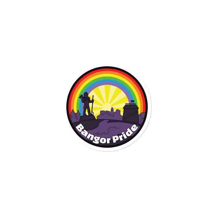 Bangor Pride Logo Magnet product image (1)