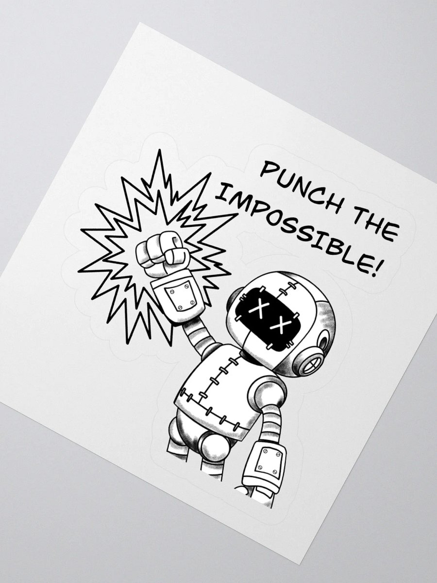 Punch the impossible Kiss Cut Stickers product image (4)