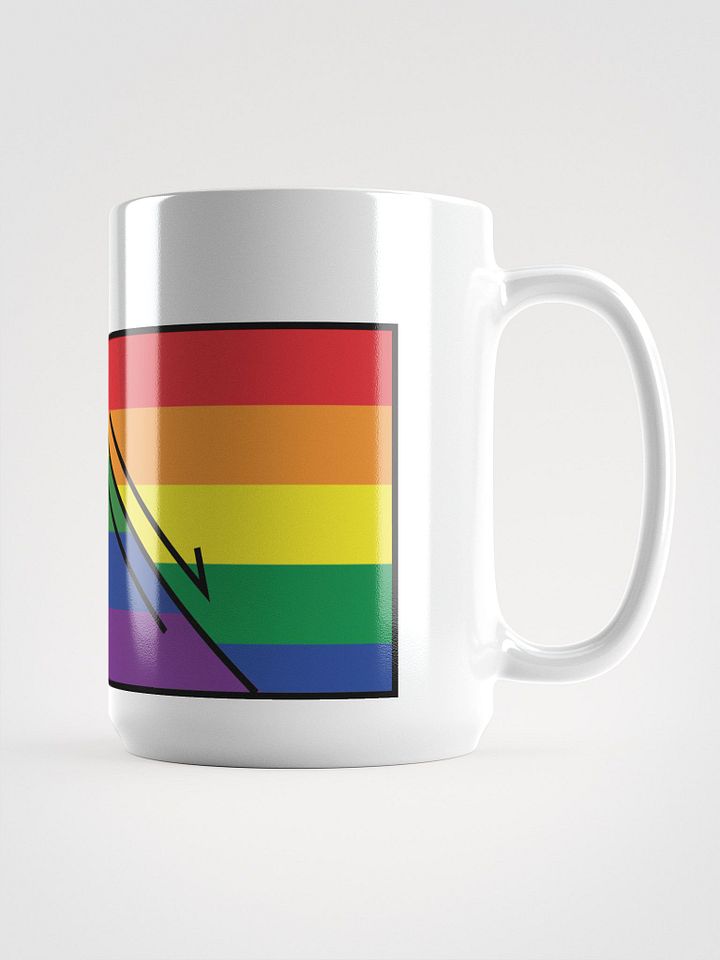 Faulted Pride Flags- Rainbow Mug product image (1)