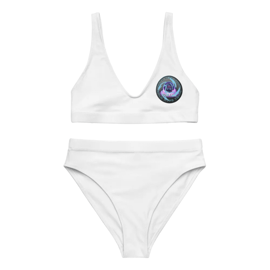 HYPE TOUR Neon Waveform All-Over Bikini Set product image (1)