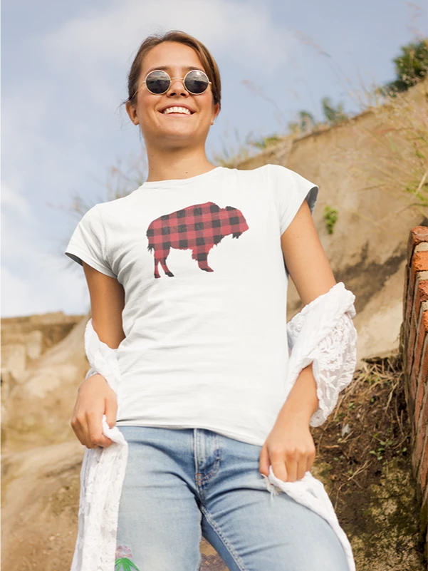 Buffalo Check Buffalo Women's Relaxed Fit Tee product image (1)