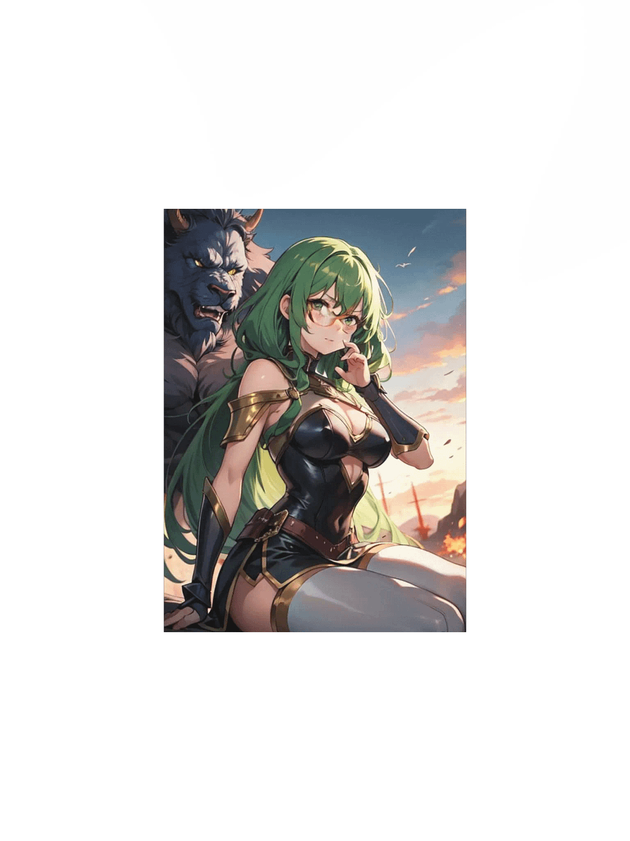Green K Warrior Poster product image (3)