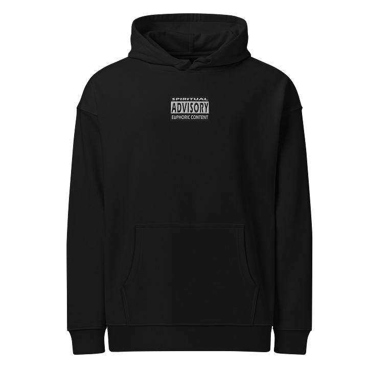 SPIRITUAL ADVISORY: EUPHORIC CONTENT EMBROIDERED HOODIE product image (1)