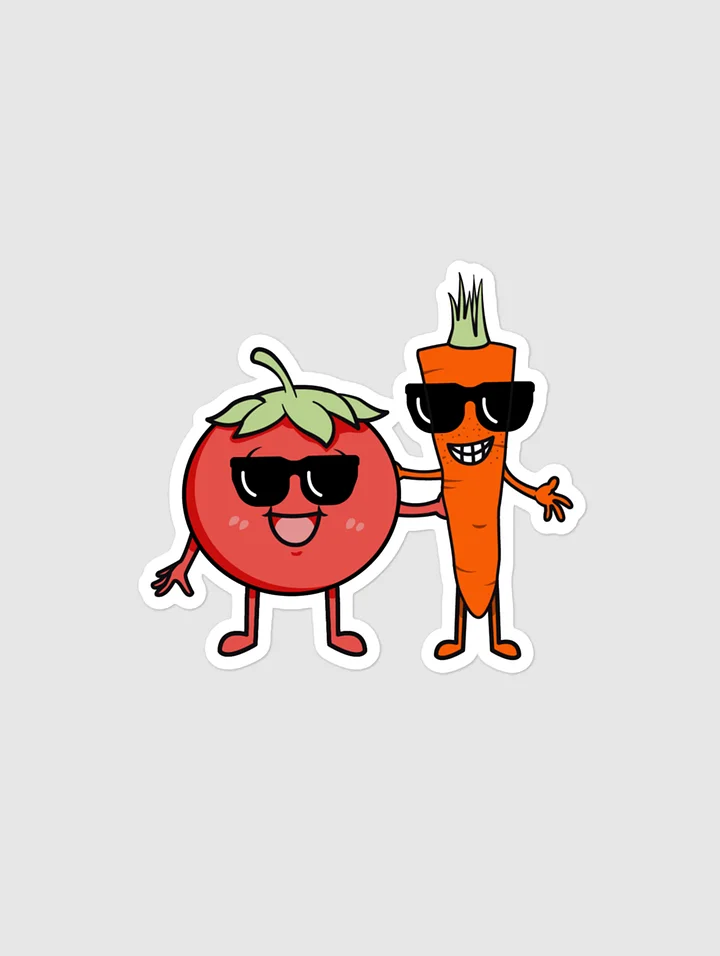 Tomato and Carrot | Tier 2 Supporters Character Sticker product image (1)