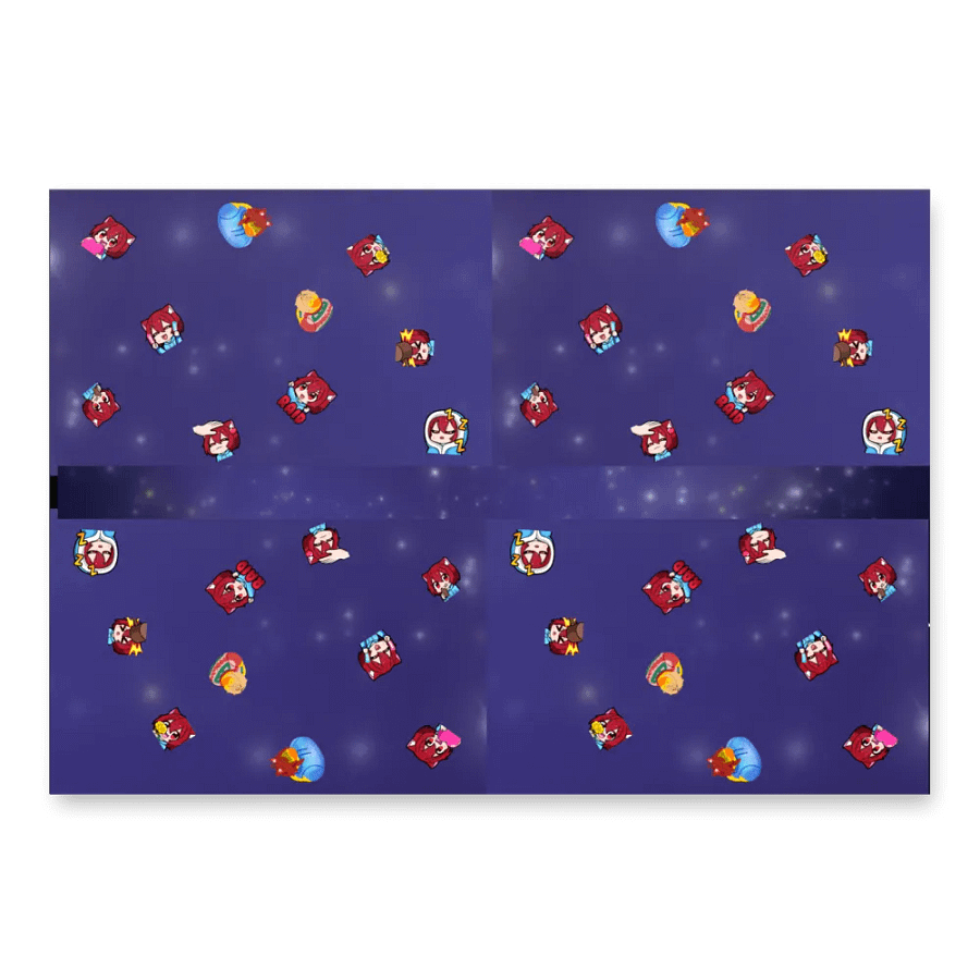 Chibi Cyn - Emote Wrapping Paper product image (3)