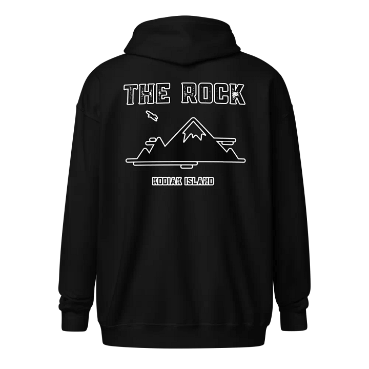 The Rock Zip Hoodie (Black) product image (7)