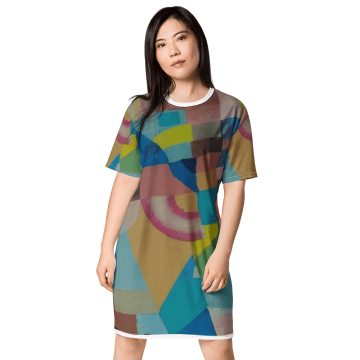 T-Shirt Dress Collage Colors product image (1)