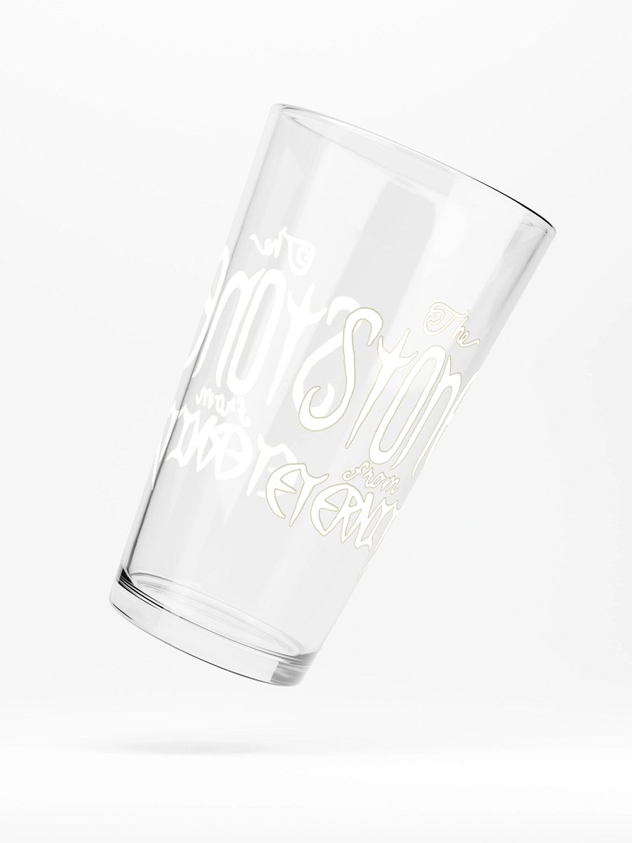 The Stone from Eternity logo pint glass product image (6)