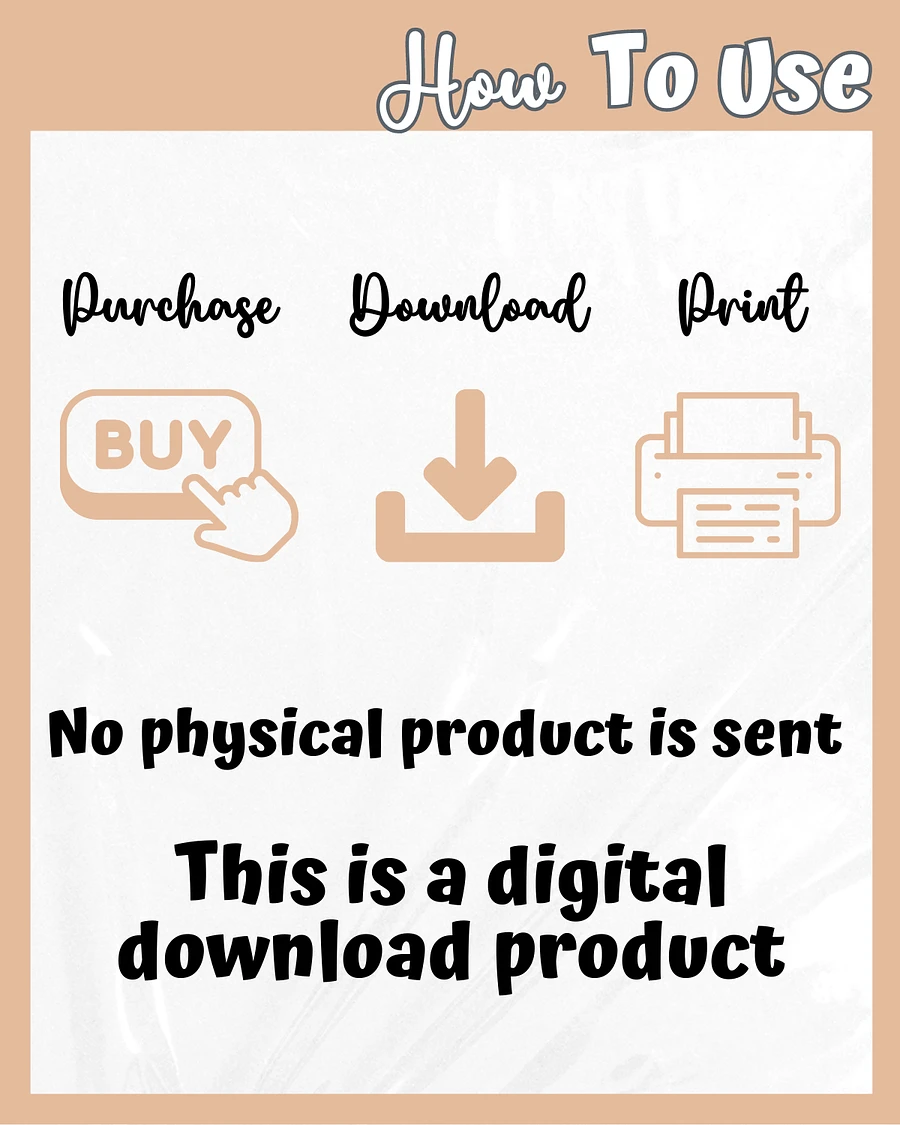 Orange Streaming Planner Printable product image (7)