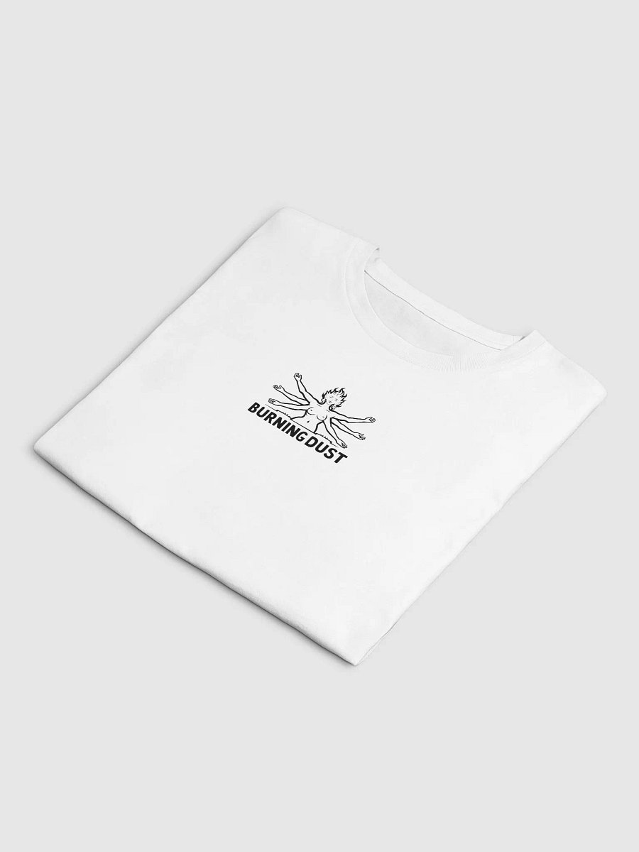 Burning Dust Women's Crop Top White product image (4)