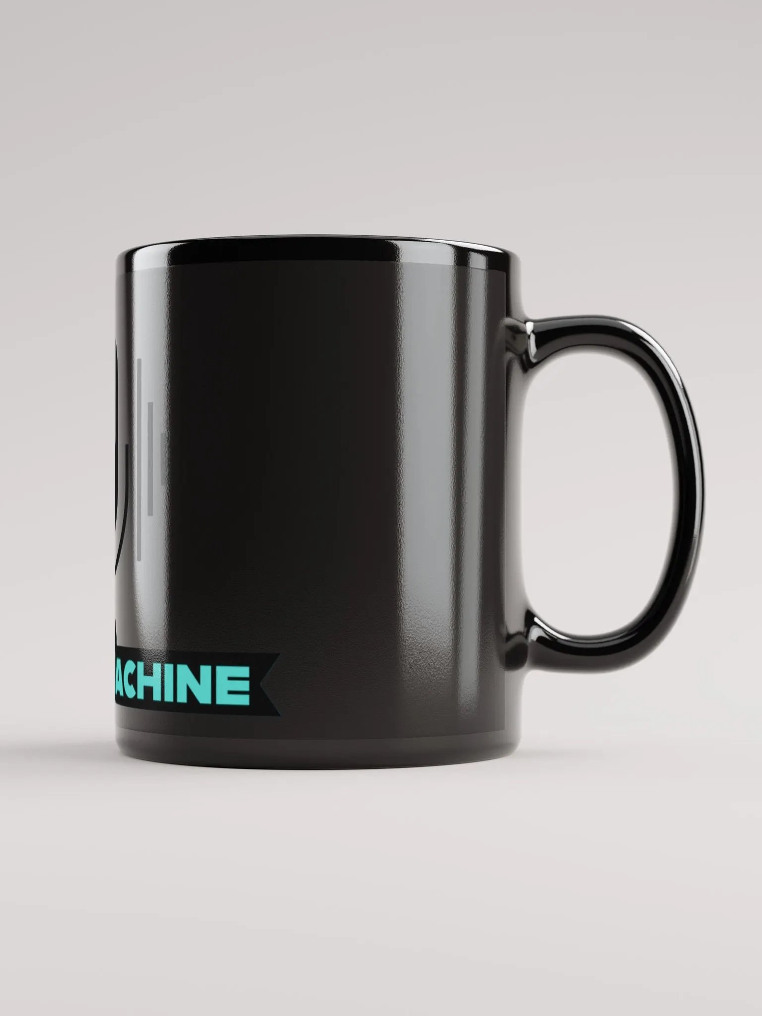 StreamMachine Black Glossy Mug product image (1)